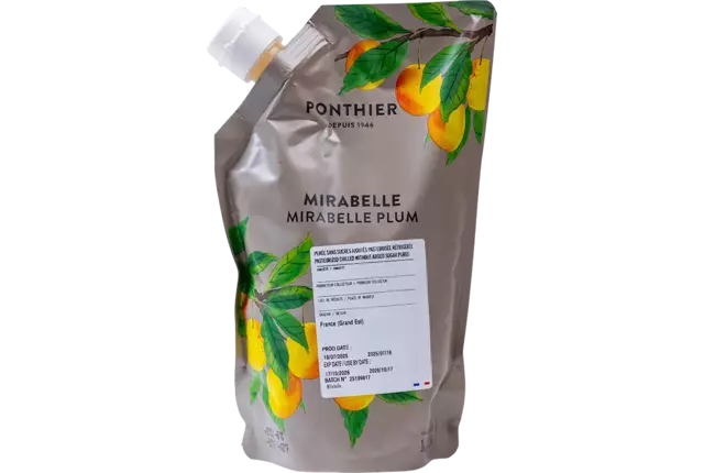 Fruitpuree mirabelle pruim 1kg